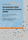 Cover: Syntaktischer Atlas der deutschen Schweiz (SADS) - Narr Francke Attempto