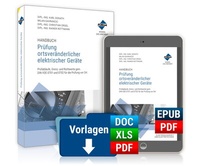 Abbildung von: Handbuch Prüfung ortsveränderlicher elektrischer Geräte - Forum Verlag Herkert