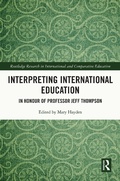 Cover: Interpreting International Education - Routledge
