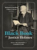 Cover: The Black Book of Justice Holmes - Talbot Publishing