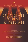 Cover: Obadiah, Jonah and Micah - Apollos