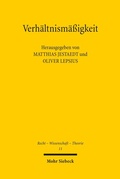Abbildung von: Verhaeltnismaessigkeit - Mohr Siebeck