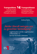 Cover: "Neider &uuml;berall zwingen uns zu gerechter Verteidigung" - Erich Schmidt Verlag