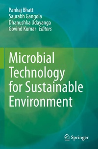 Enlarge image Cover: Microbial Technology for Sustainable Environment - Springer