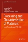 Cover: Processing and Characterization of Materials - Springer