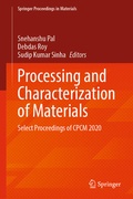Cover: Processing and Characterization of Materials - Springer