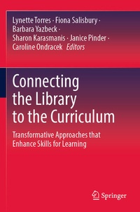 Enlarge image Cover: Connecting the Library to the Curriculum - Springer