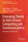 Cover: Emerging Trends in Data Driven Computing and Communications - Springer