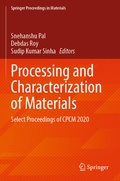Cover: Processing and Characterization of Materials - Springer