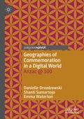 Cover: Geographies of Commemoration in a Digital World - Springer