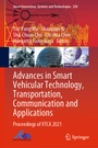 Cover: Advances in Smart Vehicular Technology, Transportation, Communication and Applications - Springer