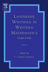 Abbildung von: Landmark Writings in Western Mathematics 1640-1940 - Elsevier