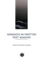 Cover: Advances in Written Text Analysis - Routledge