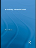 Cover: Autonomy and Liberalism - Routledge