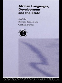 Enlarge image Cover: African Languages, Development and the State - Routledge