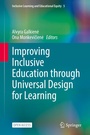 Cover: Improving Inclusive Education through Universal Design for Learning - Springer