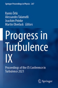 Enlarge image Cover: Progress in Turbulence IX - Springer