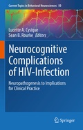 Cover: Neurocognitive Complications of HIV-Infection - Springer