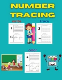 Enlarge image Cover: Number Tracing - SHIRLEY WEBER