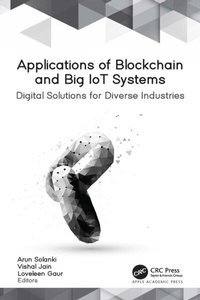 Abbildung von: Applications of Blockchain and Big IoT Systems - Apple Academic Press Inc.