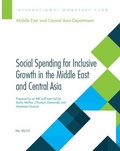 Cover: Social spending for inclusive growth in the Middle East and Central Asia - International Monetary Fund (IMF)