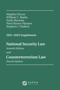 Cover: National Security Law, Sixth Edition and Counterterrorism Law, Third Edition - Aspen Publishing
