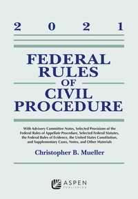 Abbildung von: Federal Rules of Civil Procedure - Aspen Publishing