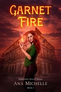 Cover: Garnet Fire (Gemstone Witch, #1) - Gemstone Witch