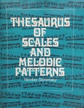 Cover: Thesaurus of Scales and Melodic Patterns - Must Have Books