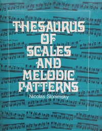 Enlarge image Cover: Thesaurus of Scales and Melodic Patterns - Must Have Books
