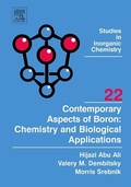 Cover: Contemporary Aspects of Boron: Chemistry and Biological Applications: Volume 22 - Elsevier