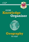 Cover: GCSE Geography AQA Knowledge Organiser - Coordination Group Publications Ltd (CGP)