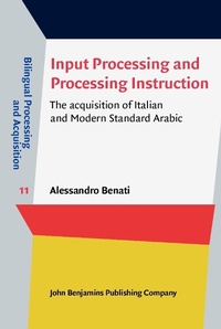 Enlarge image Cover: Input Processing and Processing Instruction - John Benjamins Publishing Company