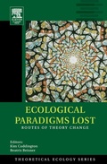 Cover: Ecological Paradigms Lost - Academic Press
