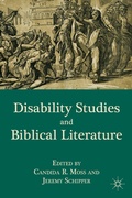 Cover: Disability Studies and Biblical Literature - Palgrave MacMillan
