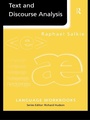Cover: Text and Discourse Analysis - Routledge