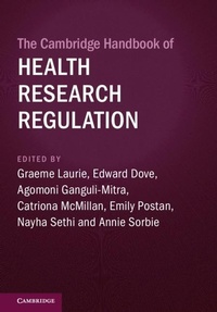 Abbildung von: The Cambridge Handbook of Health Research Regulation - Cambridge University Press