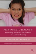Cover: Resistance to Learning - Palgrave MacMillan