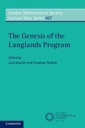 Cover: The Genesis of the Langlands Program - Cambridge University Press