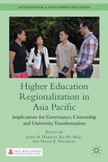 Cover: Higher Education Regionalization in Asia Pacific - Palgrave MacMillan