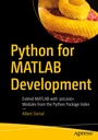 Cover: Python for MATLAB Development - APress