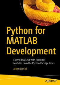 Enlarge image Cover: Python for MATLAB Development - APress