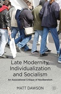 Cover: Late Modernity, Individualization and Socialism - Palgrave Macmillan