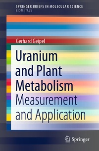 Abbildung von: Uranium and Plant Metabolism - Springer
