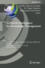 Cover: Artificial Intelligence for Knowledge Management - Springer