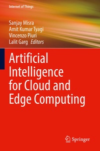Enlarge image Cover: Artificial Intelligence for Cloud and Edge Computing - Springer