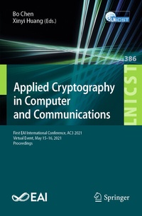 Abbildung von: Applied Cryptography in Computer and Communications - Springer