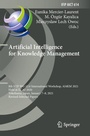 Cover: Artificial Intelligence for Knowledge Management - Springer