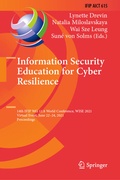 Cover: Information Security Education for Cyber Resilience - Springer