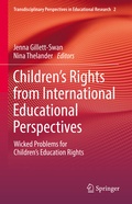 Cover: Children's Rights from International Educational Perspectives - Springer